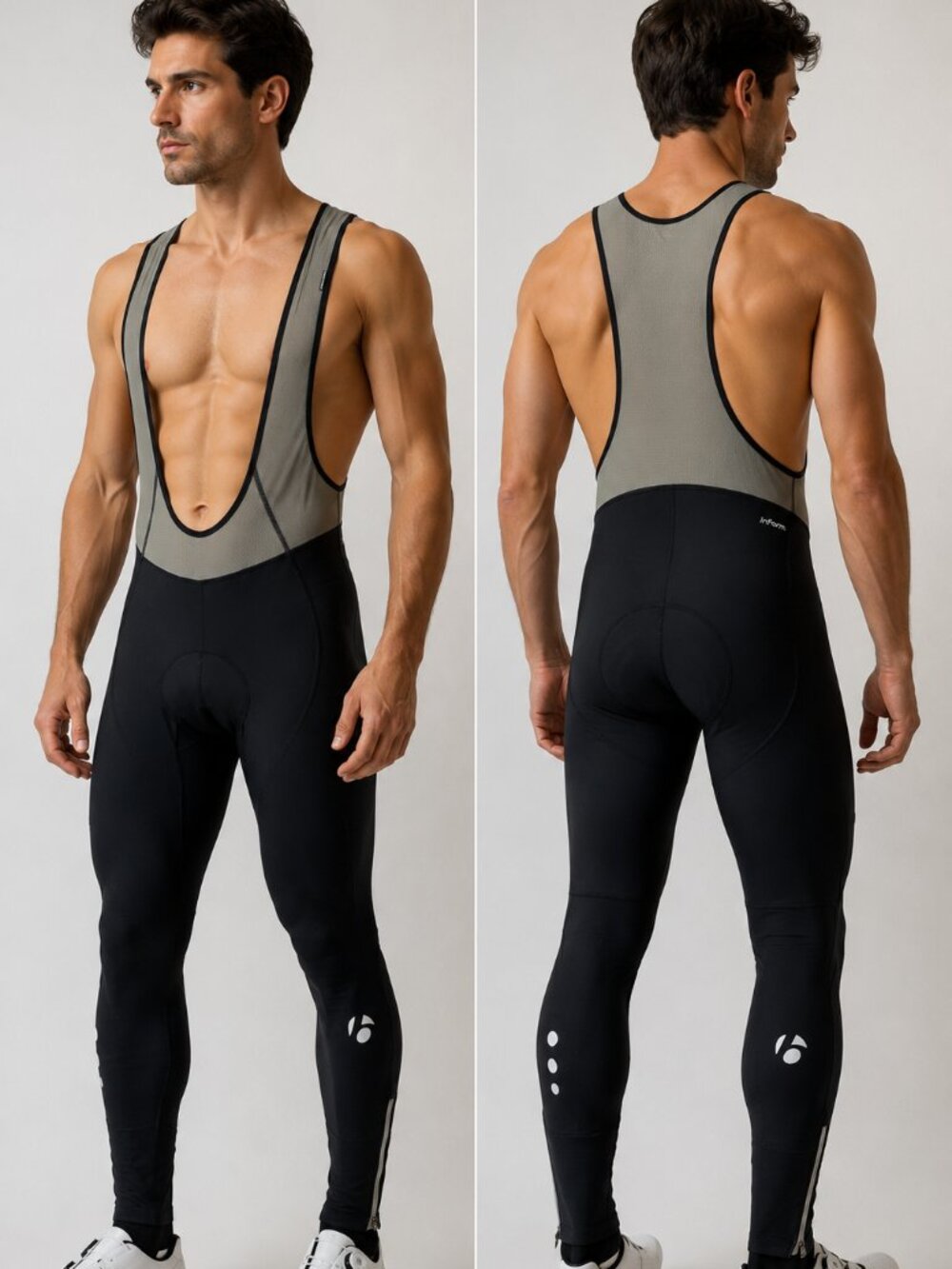 Bontrager Men's Black Padded Cycling Bib Tights - Size US Small